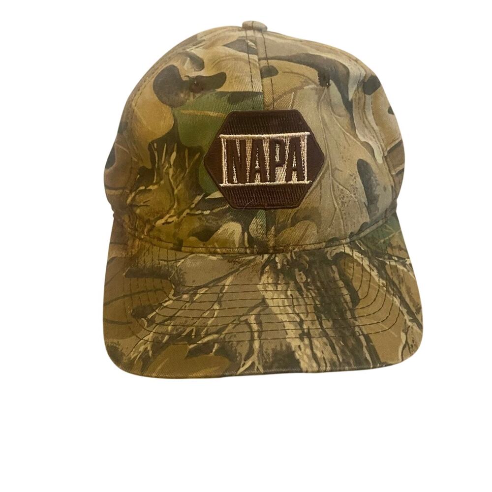 Head To Toe NAPA Camo Hat Men’s One Size Green/Tan Snapback